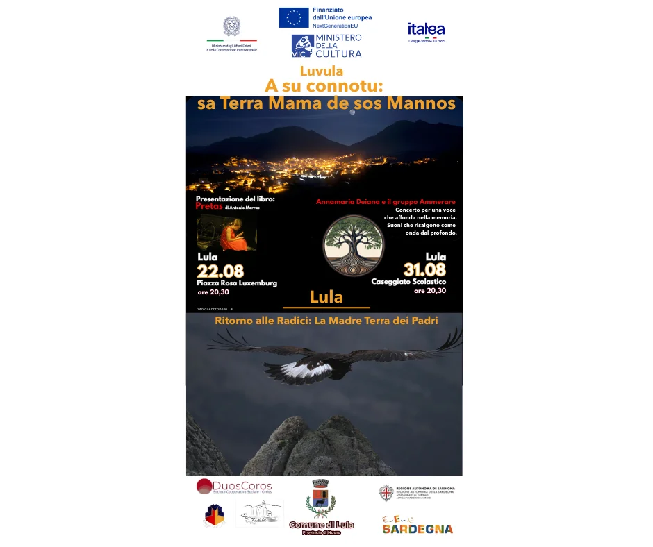 A su connotu:  sa Terra Mama de sos Mannos_ Progetto legato al Turismo delle Radici
