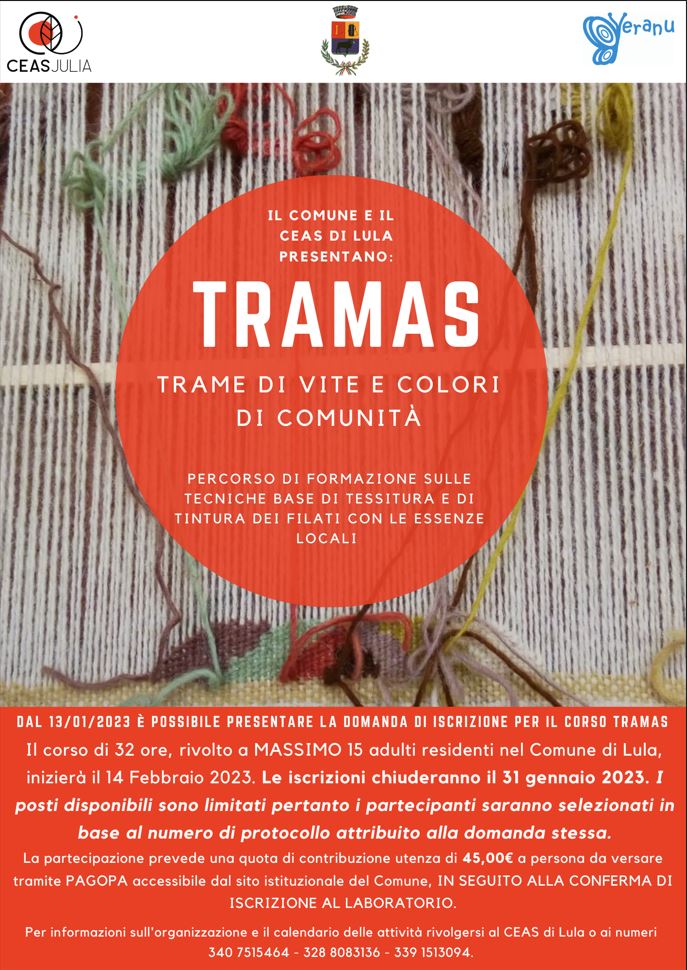 PERCORSO FORMATIVO 'TRAMAS'