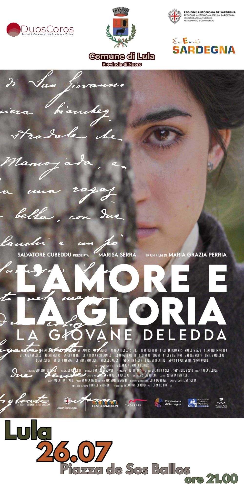 L'AMORE E LA GLORIA - CINEMA D'ESTATE IN PIAZZA
