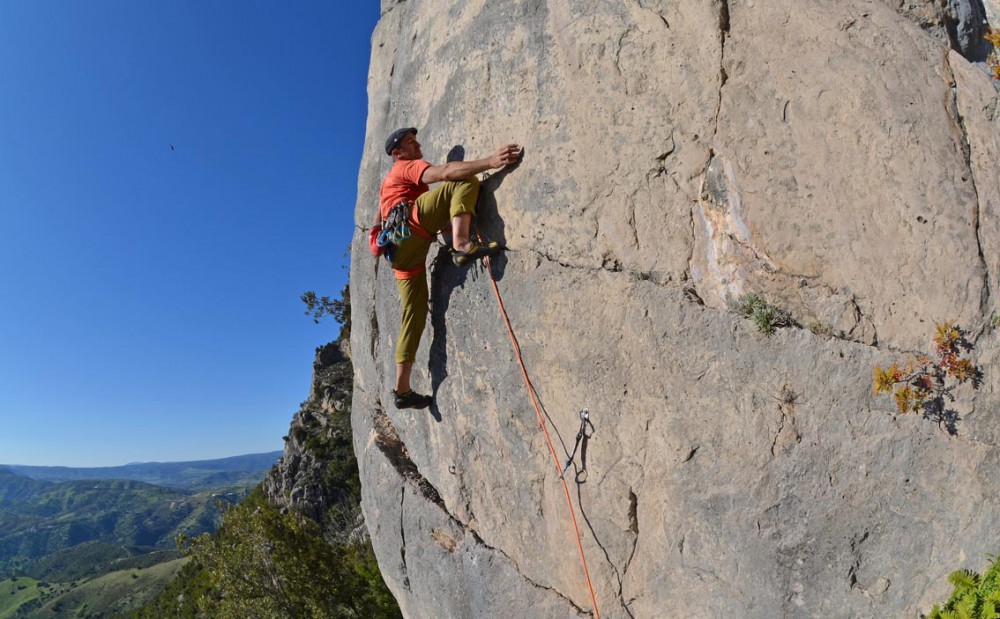 Arrampicata Sportiva sul Monte Albo