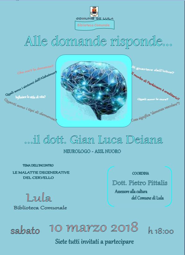 Alle domande risponde... il dottor Gian Luca Deiana