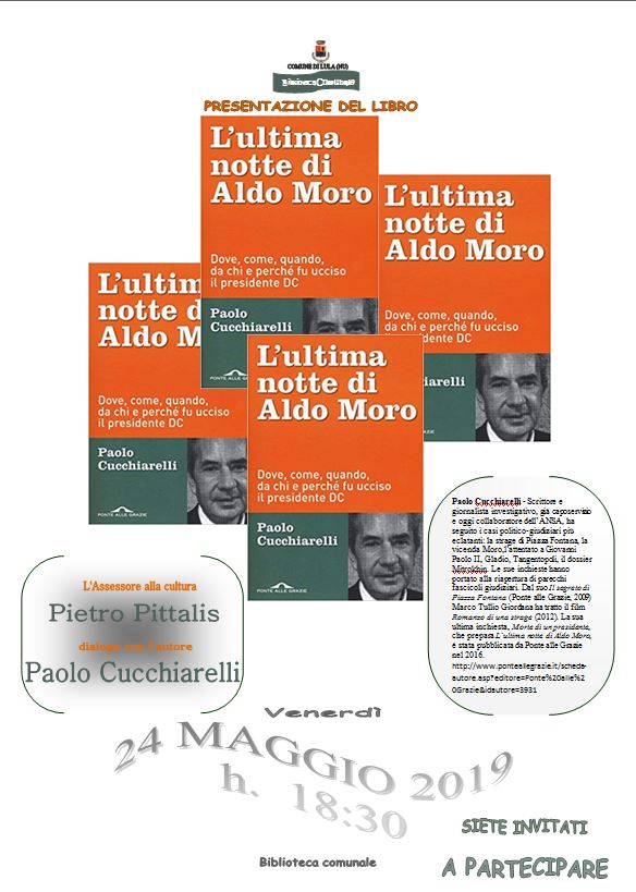 In Biblioteca la presentazione del libro 