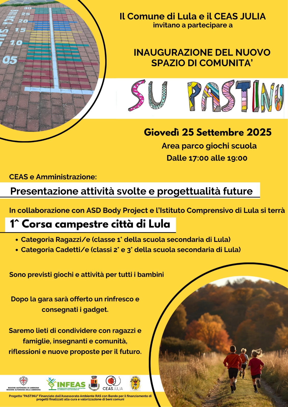 INNAGURAZIONE  SPAZIO DI COMUNITA'  'SU PASTINU'